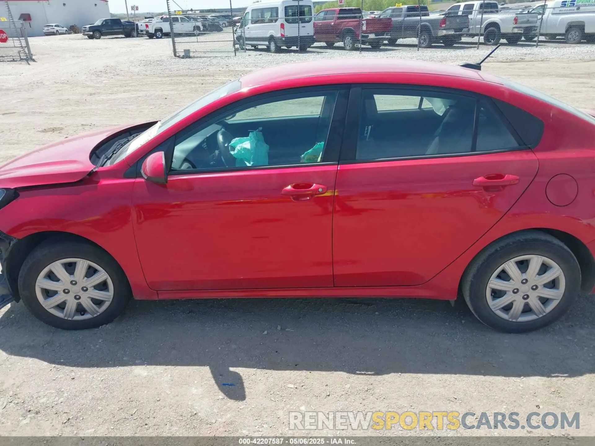 15 Photograph of a damaged car 3KPA24AD8PE584723 KIA RIO 2023