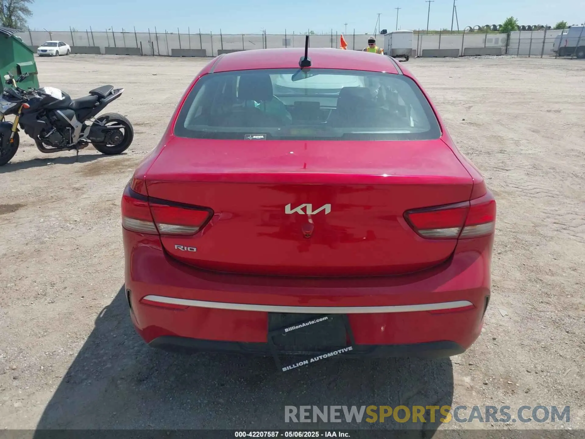 17 Photograph of a damaged car 3KPA24AD8PE584723 KIA RIO 2023