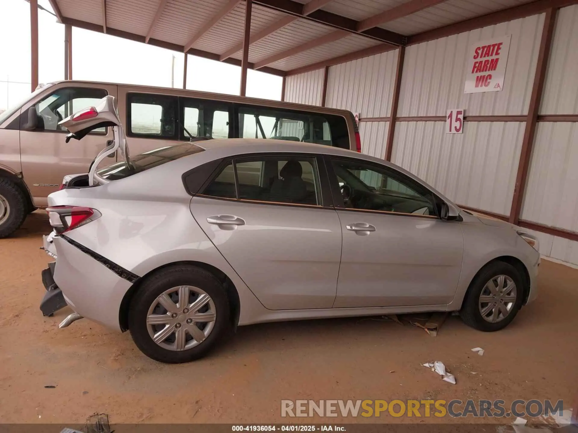 13 Photograph of a damaged car 3KPA24AD8PE599304 KIA RIO 2023