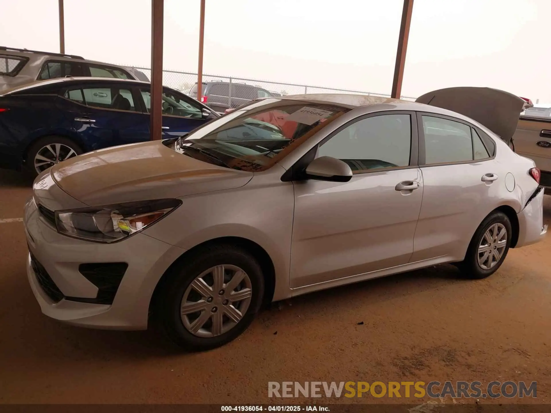 14 Photograph of a damaged car 3KPA24AD8PE599304 KIA RIO 2023
