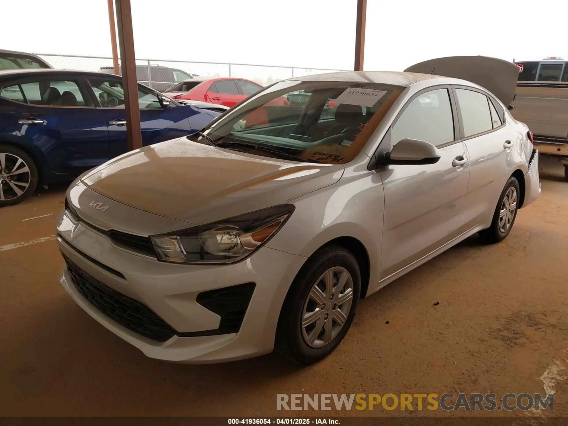 2 Photograph of a damaged car 3KPA24AD8PE599304 KIA RIO 2023