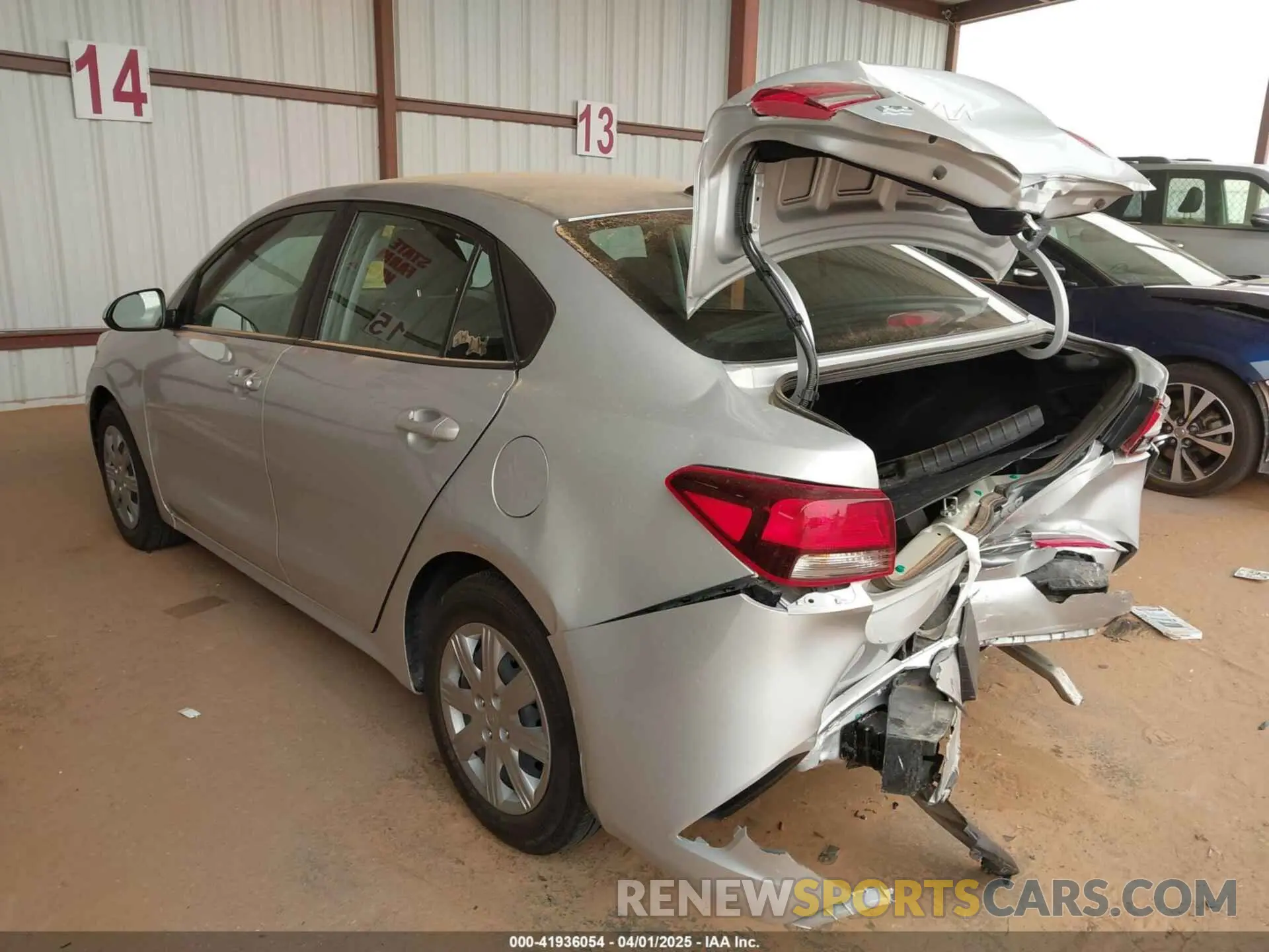 6 Photograph of a damaged car 3KPA24AD8PE599304 KIA RIO 2023