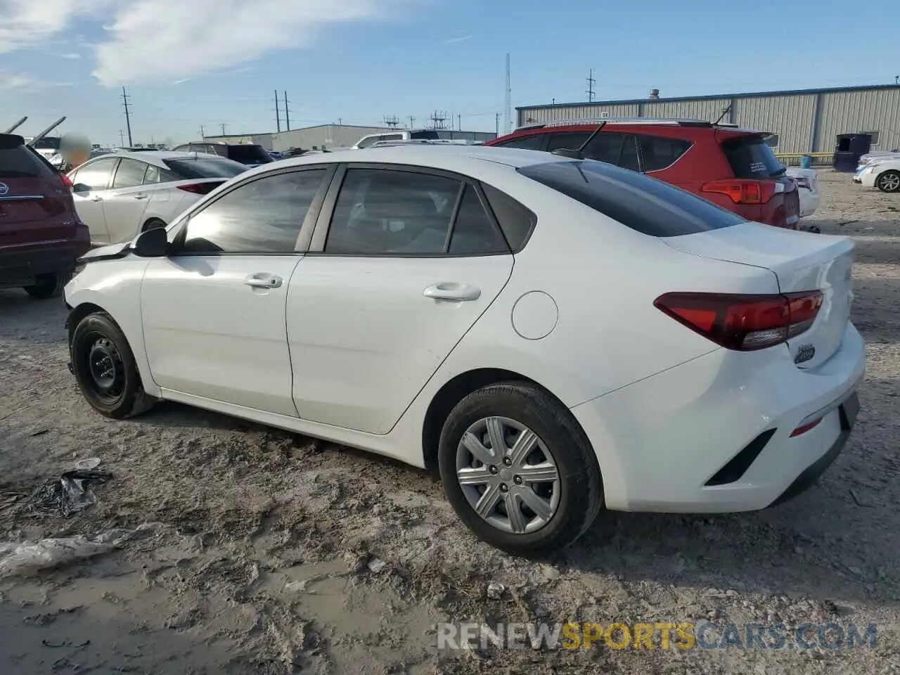 2 Photograph of a damaged car 3KPA24AD8PE606316 KIA RIO 2023