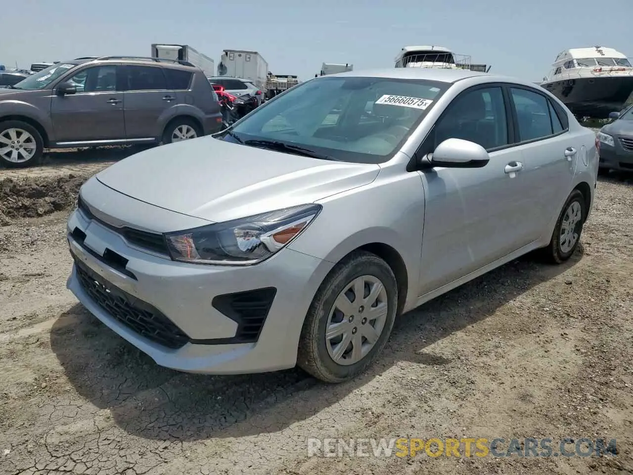 1 Photograph of a damaged car 3KPA24AD8PE613430 KIA RIO 2023
