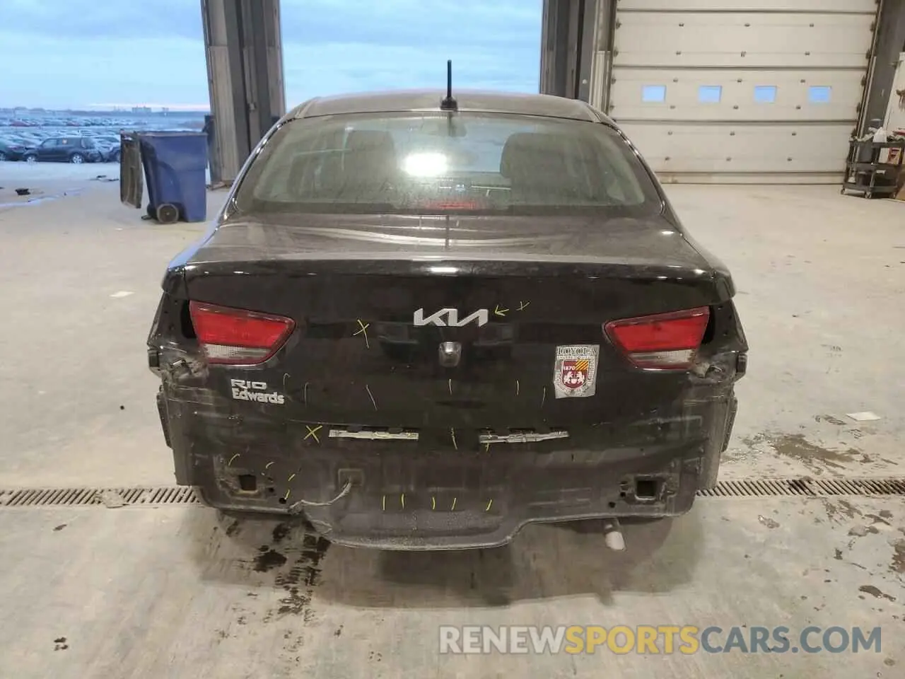 6 Photograph of a damaged car 3KPA24AD9PE525261 KIA RIO 2023
