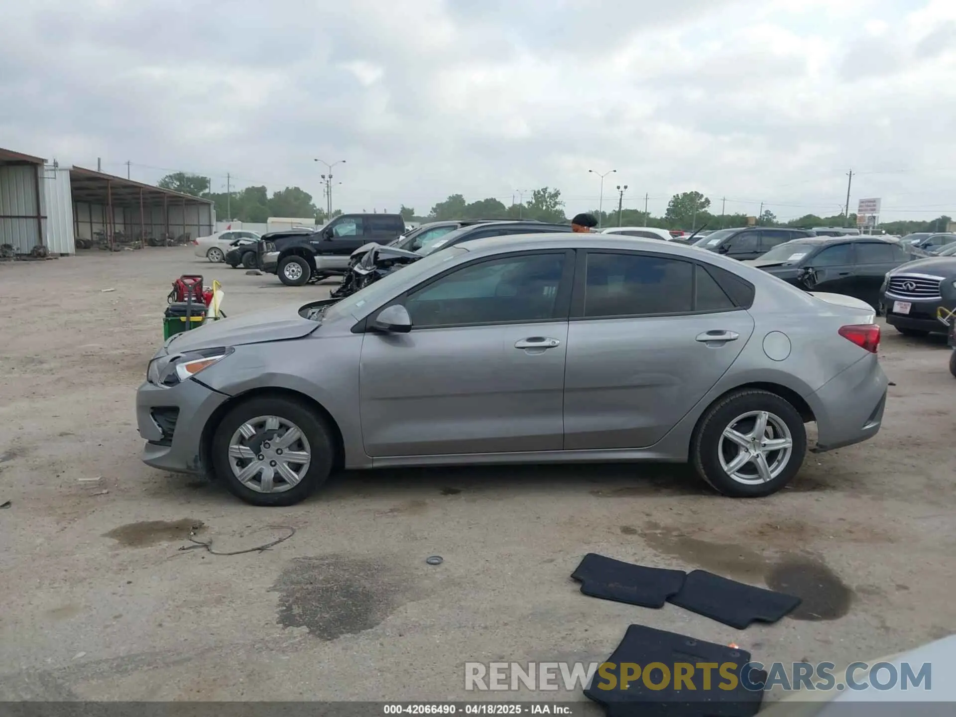 14 Photograph of a damaged car 3KPA24AD9PE525759 KIA RIO 2023