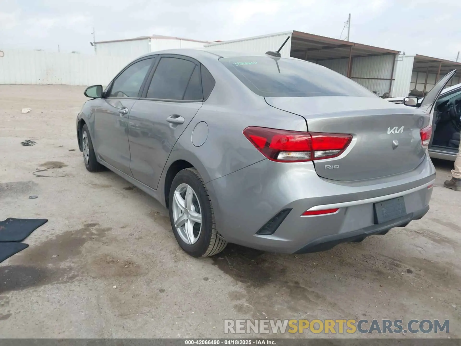 3 Photograph of a damaged car 3KPA24AD9PE525759 KIA RIO 2023