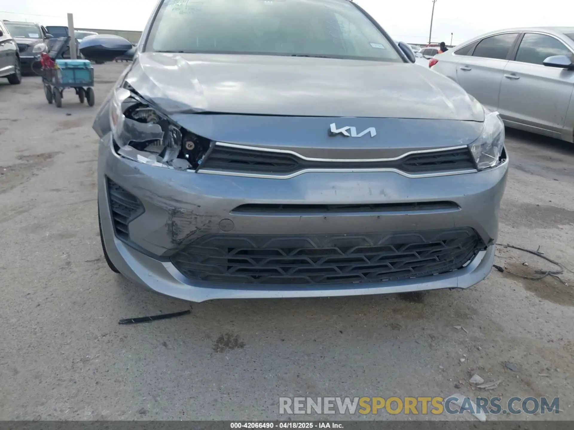 6 Photograph of a damaged car 3KPA24AD9PE525759 KIA RIO 2023