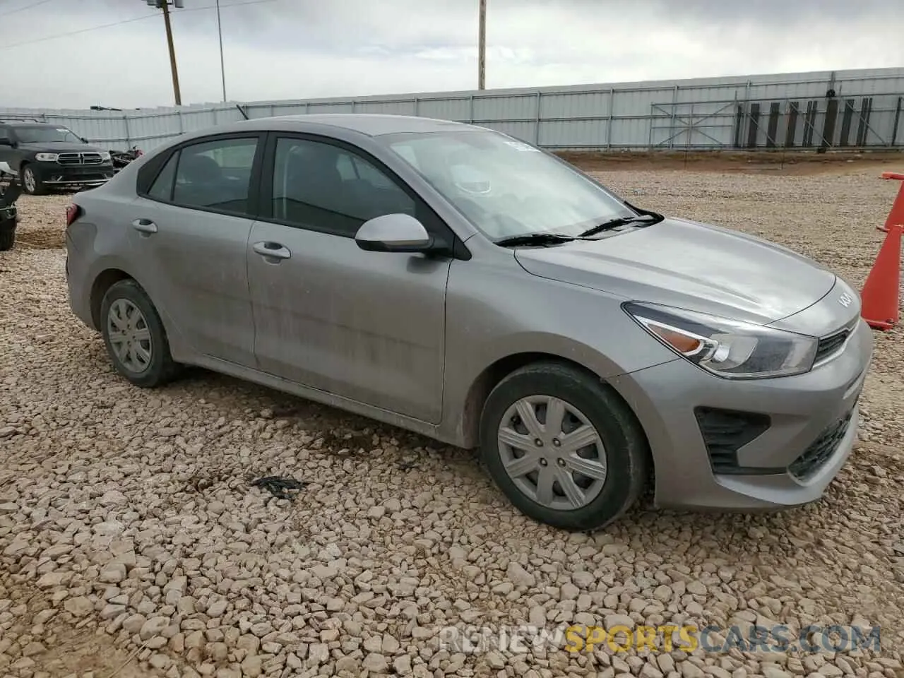 4 Photograph of a damaged car 3KPA24AD9PE553061 KIA RIO 2023