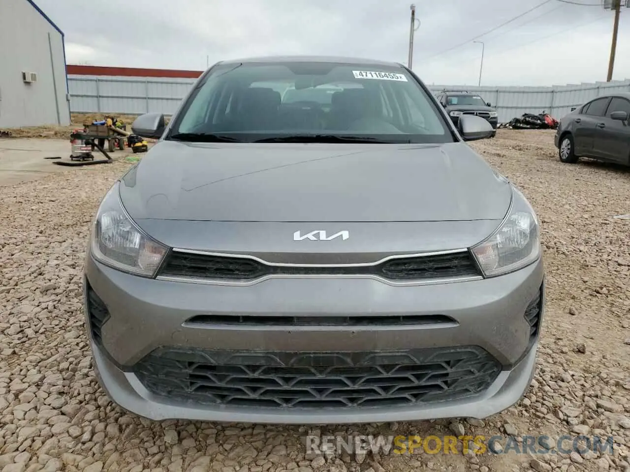 5 Photograph of a damaged car 3KPA24AD9PE553061 KIA RIO 2023