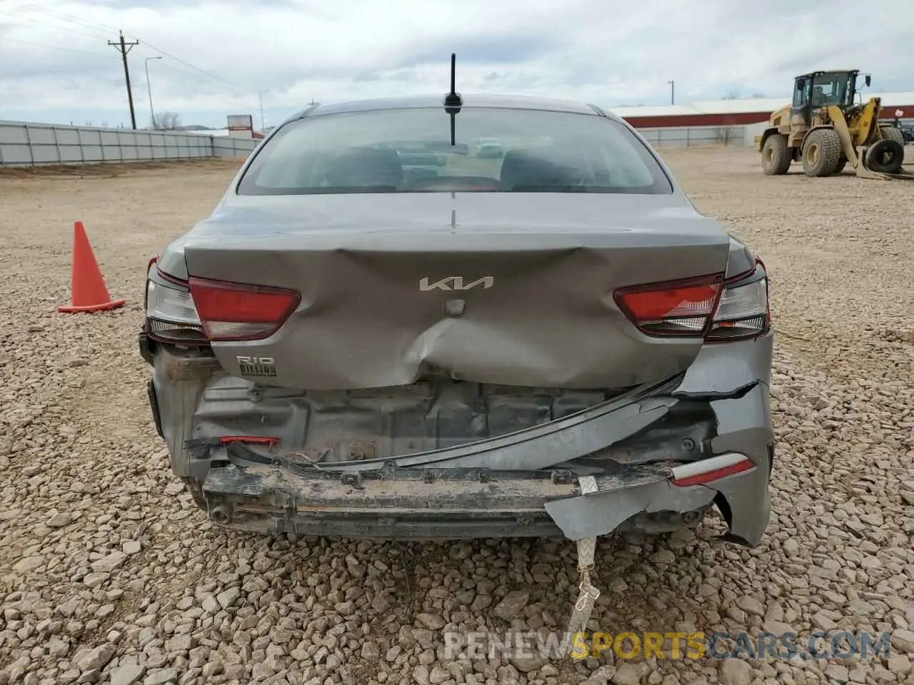 6 Photograph of a damaged car 3KPA24AD9PE553061 KIA RIO 2023