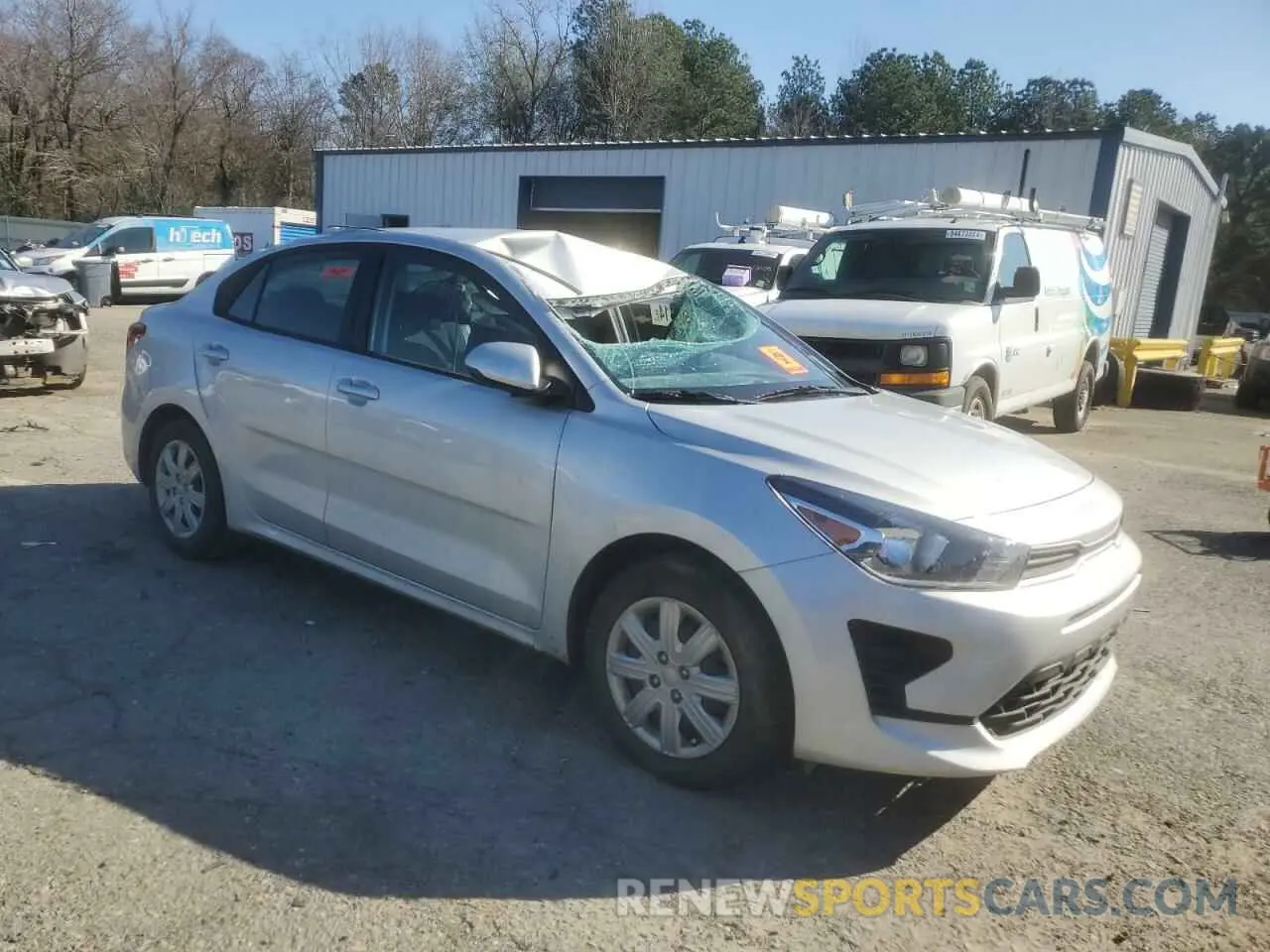 4 Photograph of a damaged car 3KPA24AD9PE554212 KIA RIO 2023