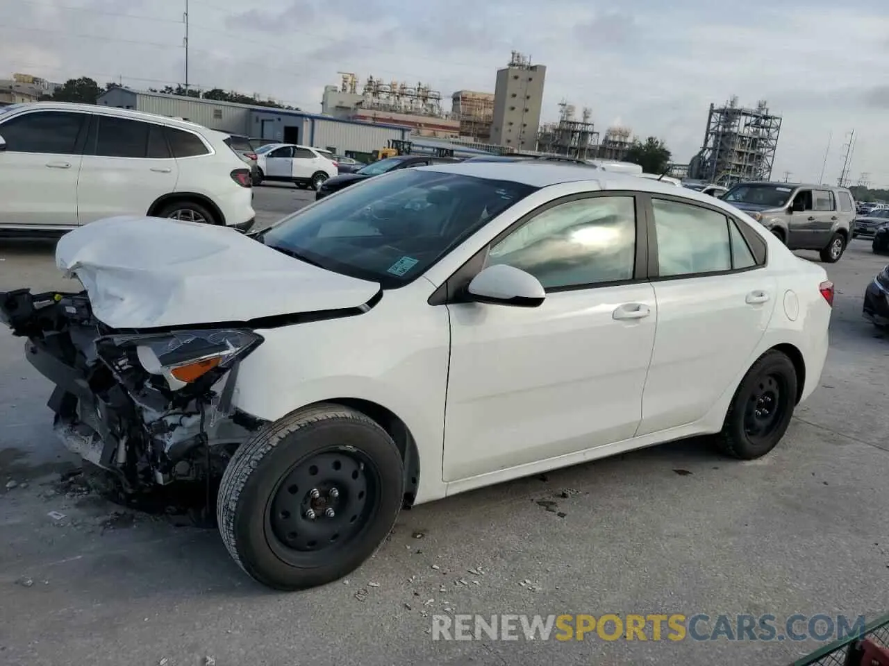1 Photograph of a damaged car 3KPA24AD9PE578364 KIA RIO 2023