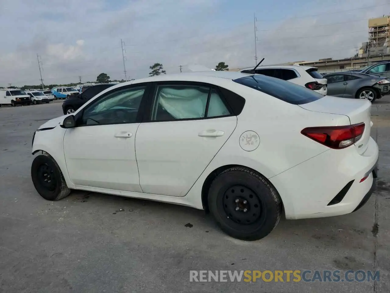 2 Photograph of a damaged car 3KPA24AD9PE578364 KIA RIO 2023