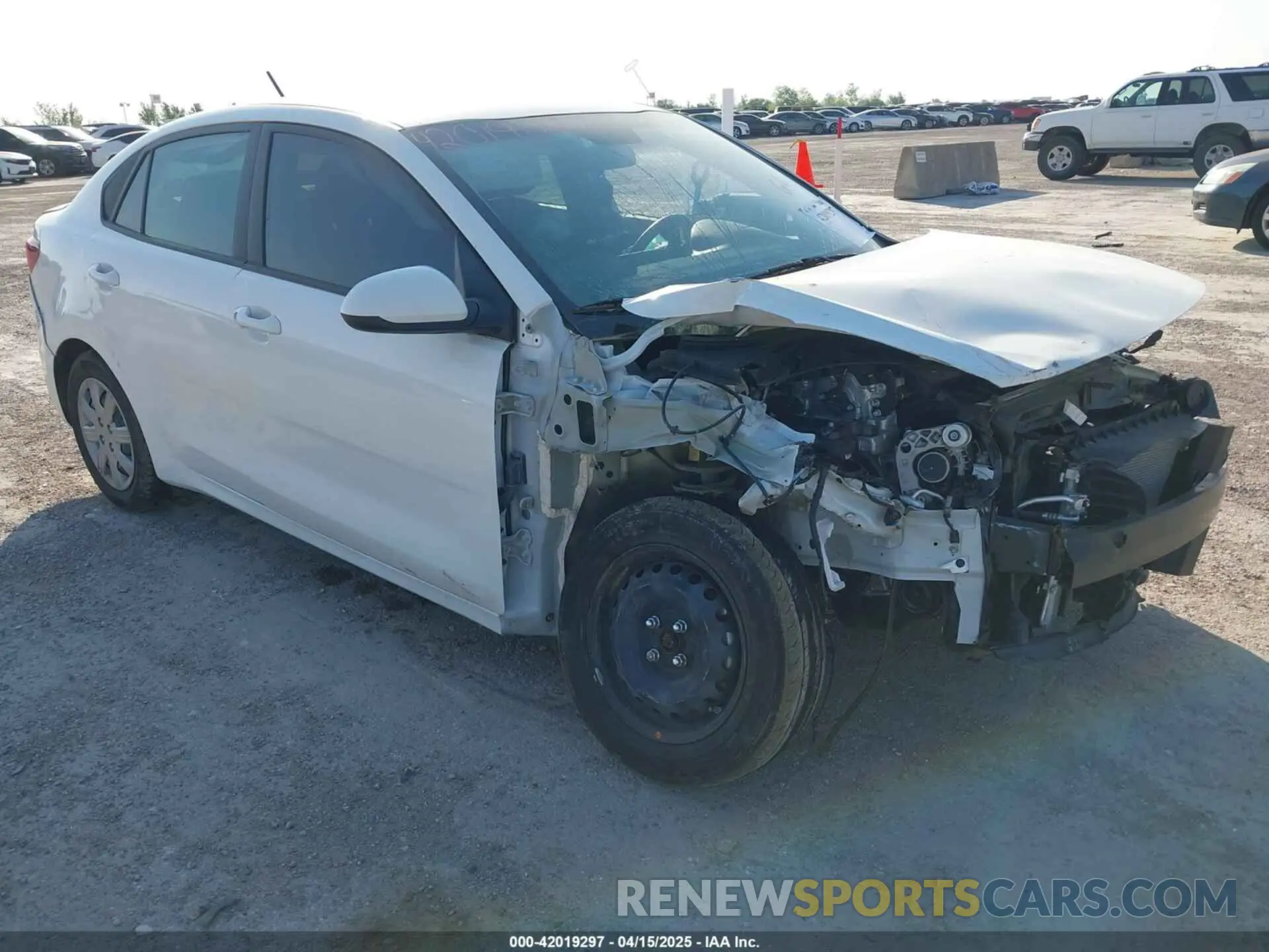 1 Photograph of a damaged car 3KPA24AD9PE598789 KIA RIO 2023