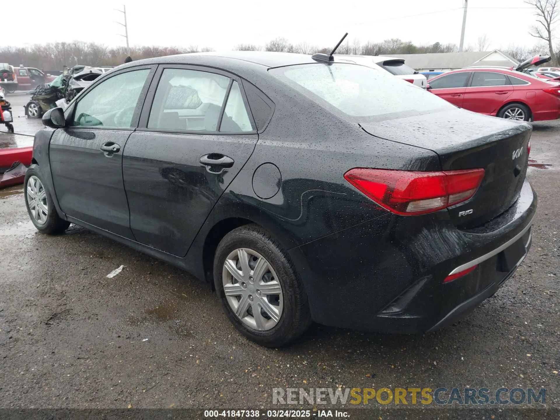 3 Photograph of a damaged car 3KPA24AD9PE629927 KIA RIO 2023