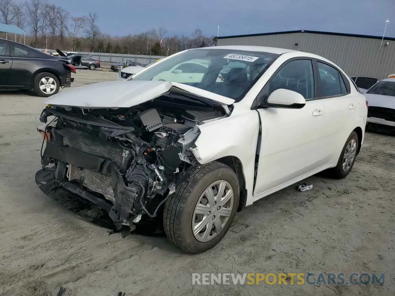 1 Photograph of a damaged car 3KPA24ADXPE520926 KIA RIO 2023