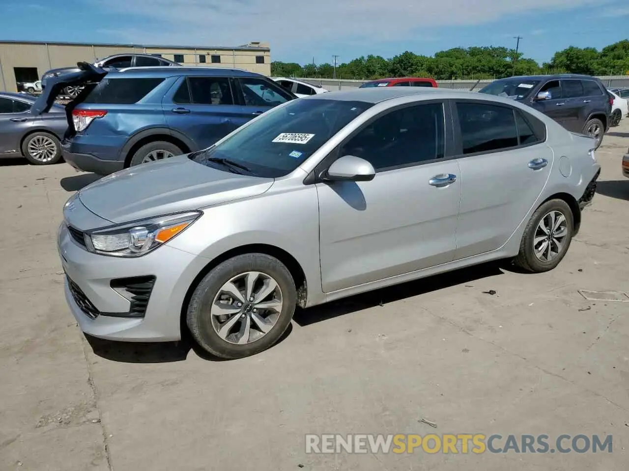 1 Photograph of a damaged car 3KPA24ADXPE529688 KIA RIO 2023