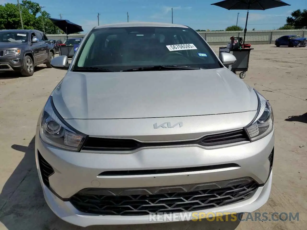 5 Photograph of a damaged car 3KPA24ADXPE529688 KIA RIO 2023