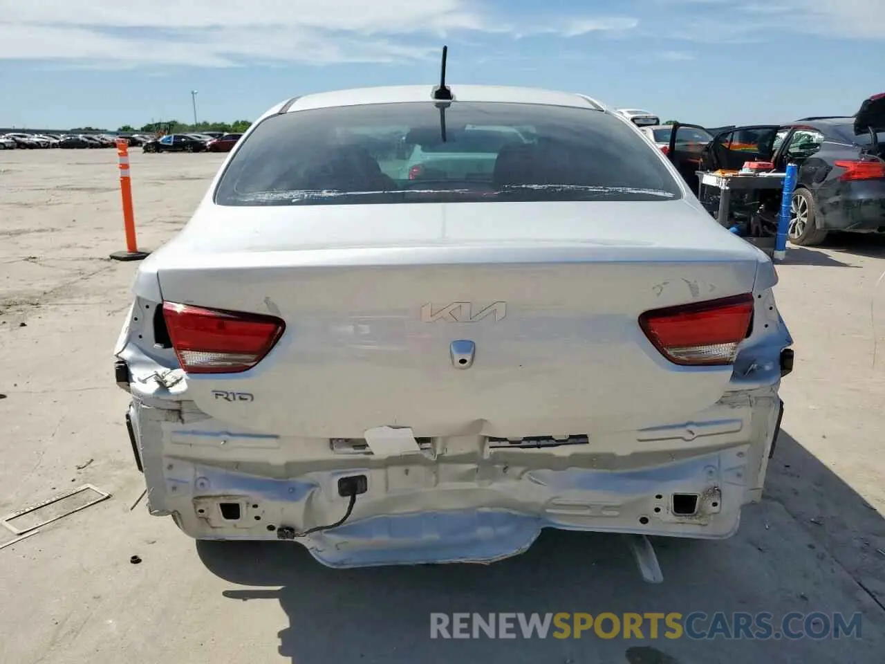 6 Photograph of a damaged car 3KPA24ADXPE529688 KIA RIO 2023