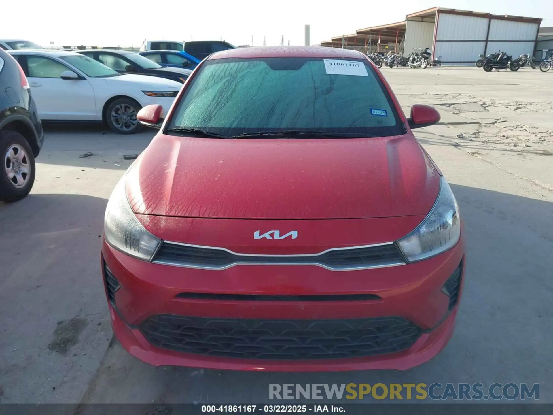 12 Photograph of a damaged car 3KPA24ADXPE548998 KIA RIO 2023