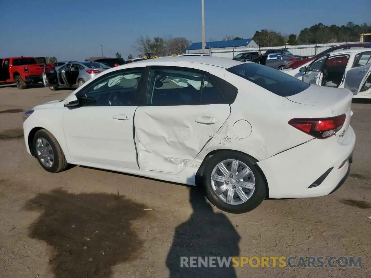 2 Photograph of a damaged car 3KPA24ADXPE551190 KIA RIO 2023
