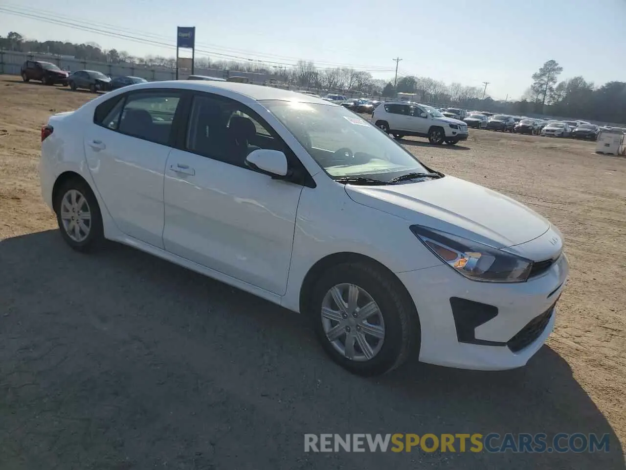 4 Photograph of a damaged car 3KPA24ADXPE551190 KIA RIO 2023