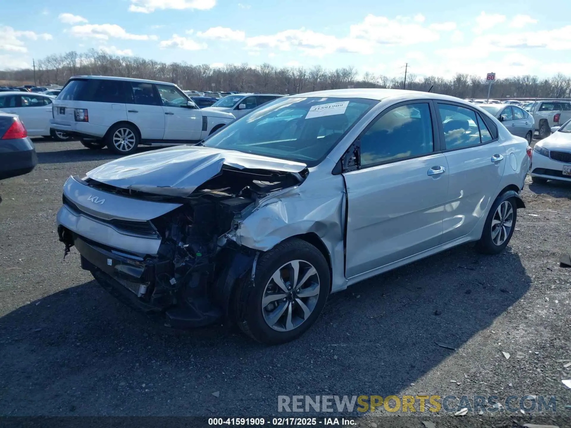 2 Photograph of a damaged car 3KPA24ADXPE585372 KIA RIO 2023