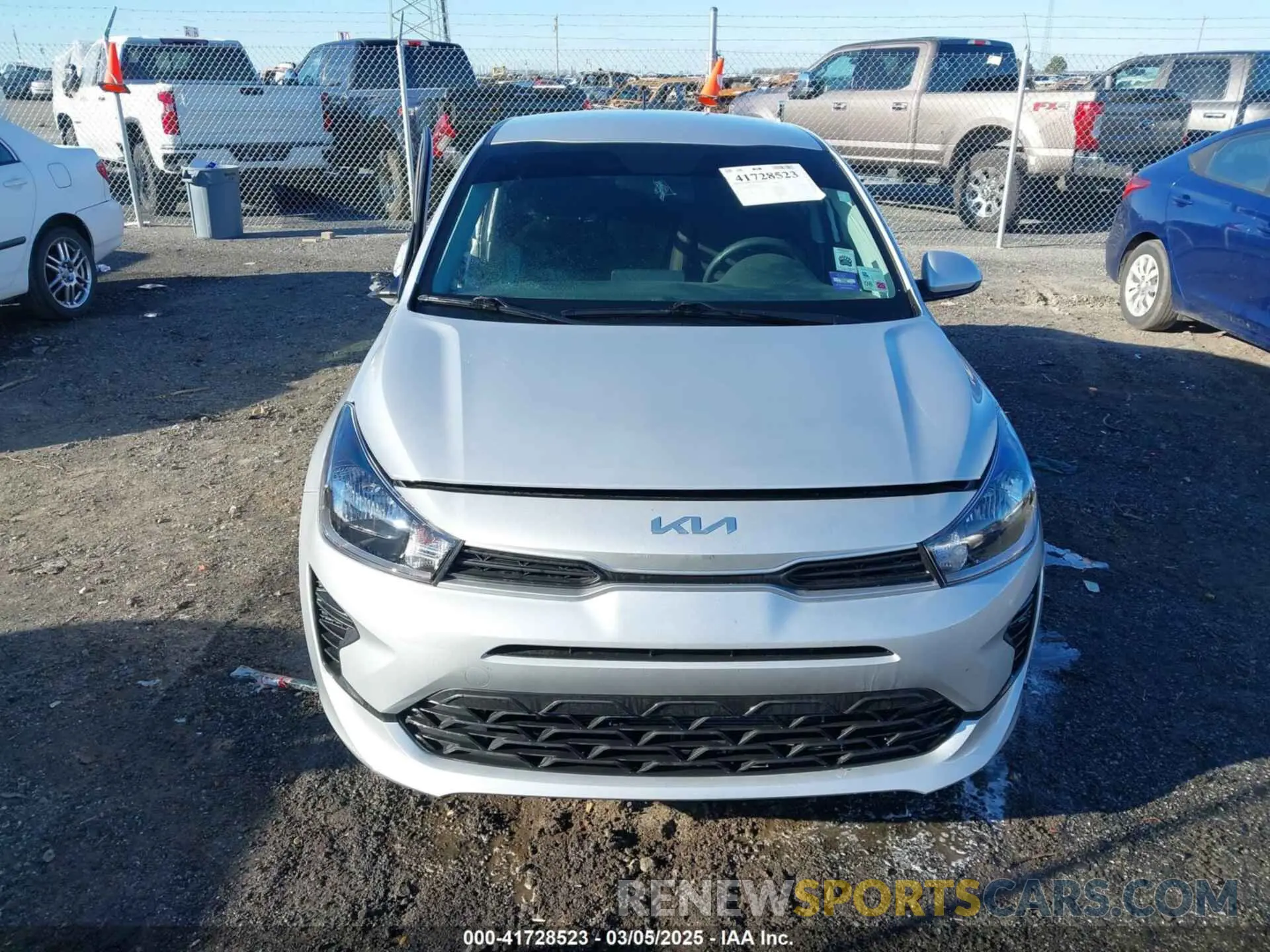 12 Photograph of a damaged car 3KPA24ADXPE606463 KIA RIO 2023