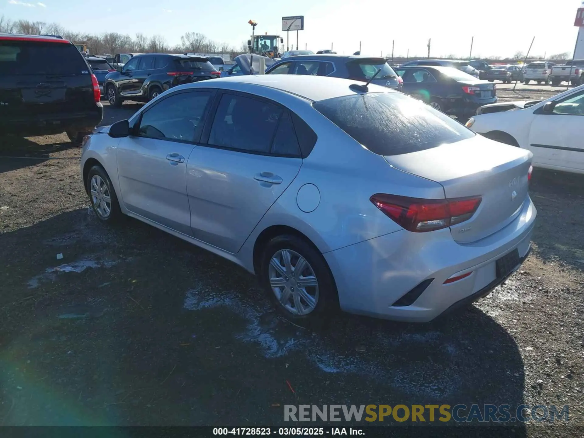 3 Photograph of a damaged car 3KPA24ADXPE606463 KIA RIO 2023