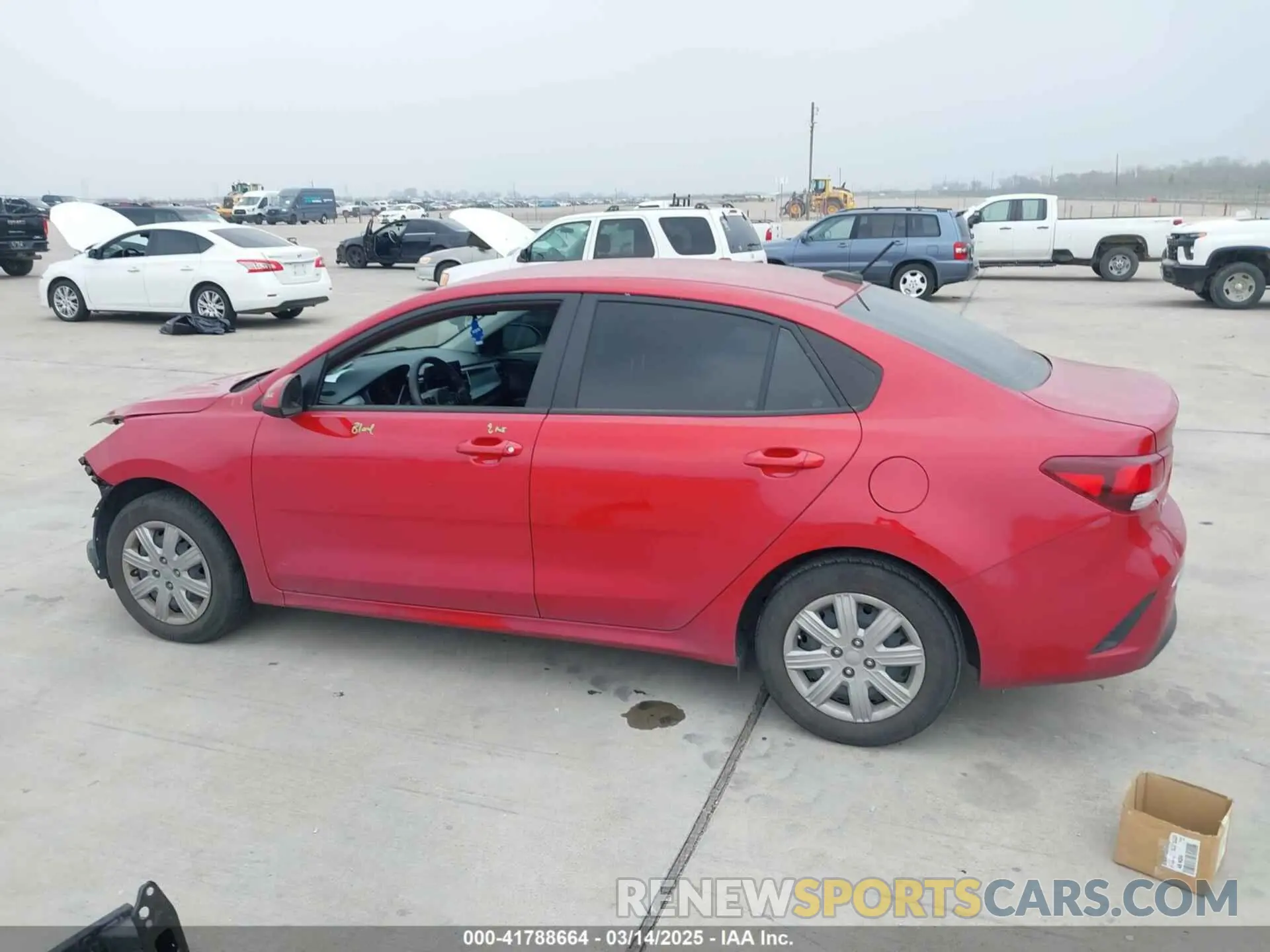 15 Photograph of a damaged car 3KPA24ADXPE607807 KIA RIO 2023
