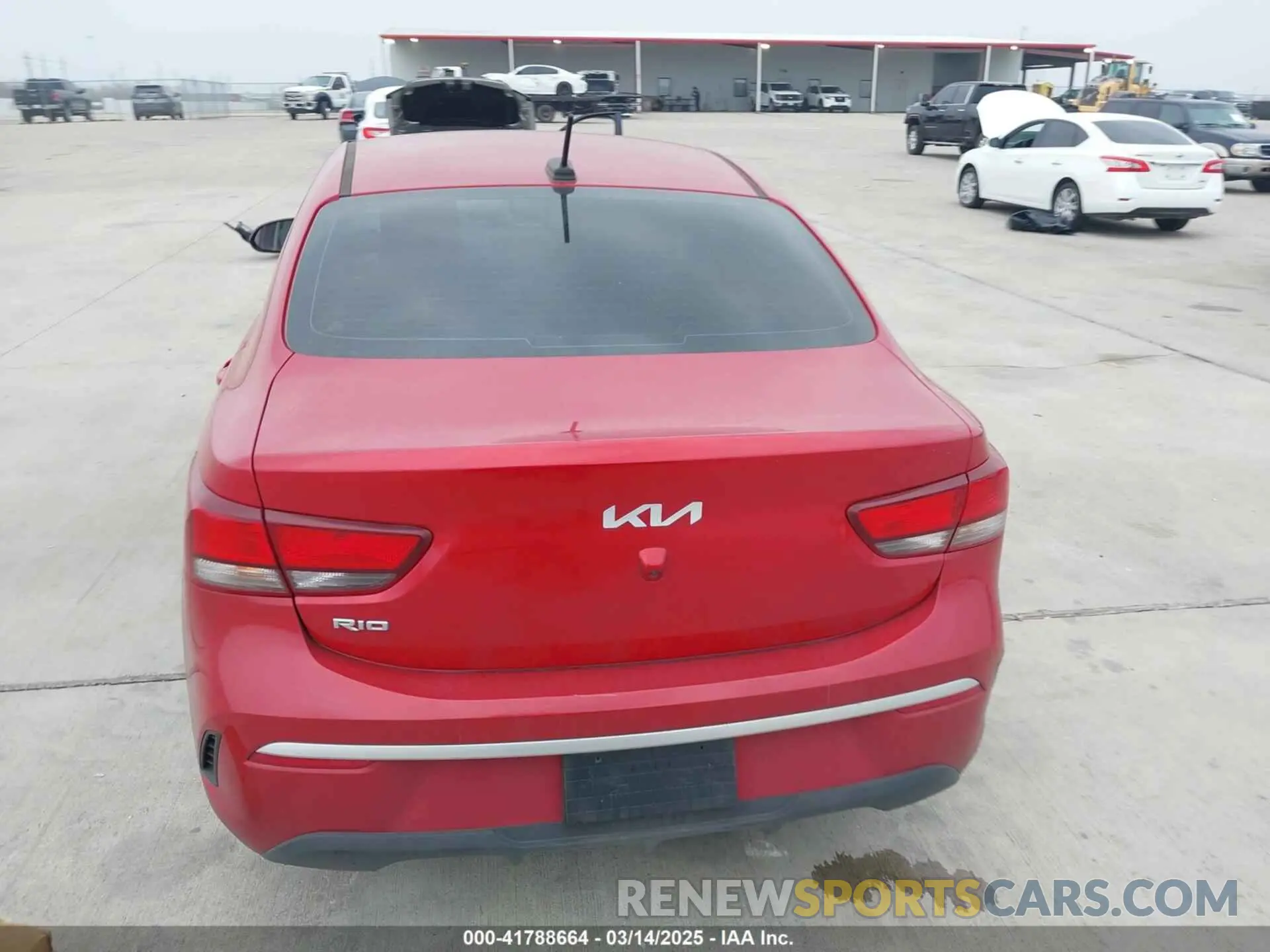 17 Photograph of a damaged car 3KPA24ADXPE607807 KIA RIO 2023