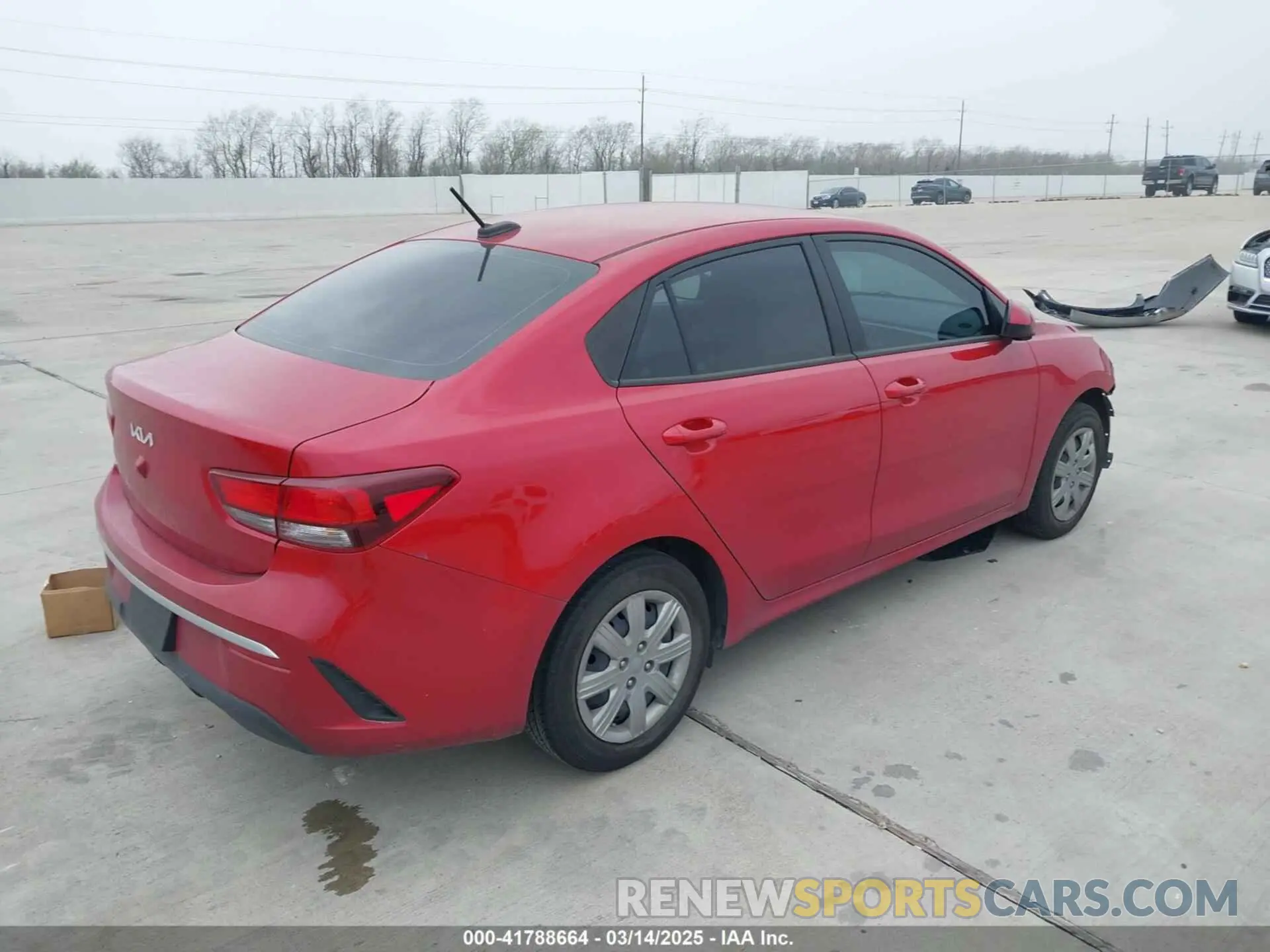 4 Photograph of a damaged car 3KPA24ADXPE607807 KIA RIO 2023