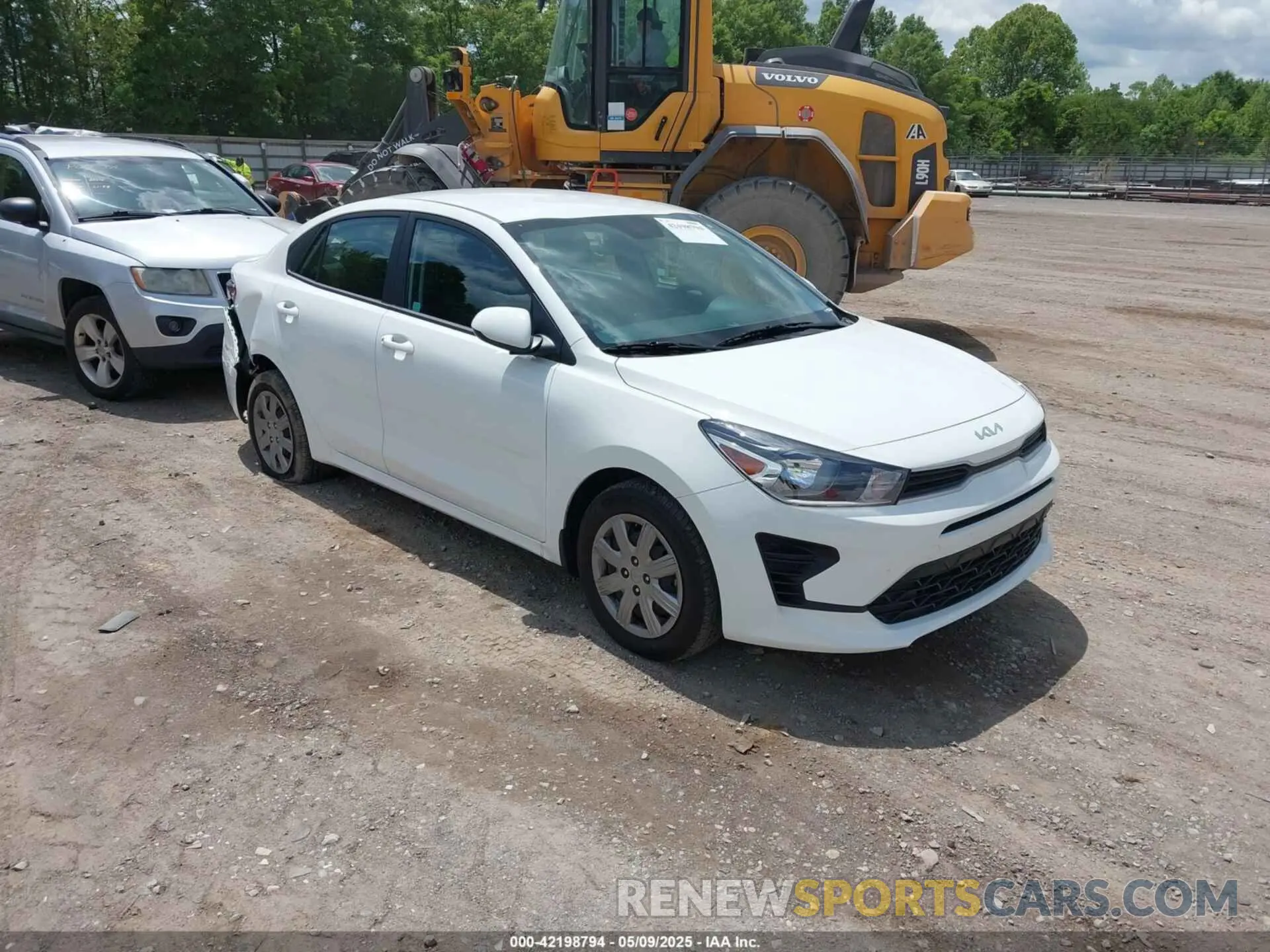 1 Photograph of a damaged car 3KPA24ADXPE613557 KIA RIO 2023