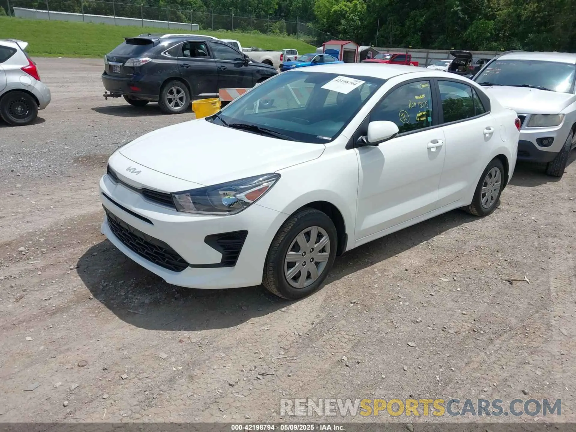 2 Photograph of a damaged car 3KPA24ADXPE613557 KIA RIO 2023
