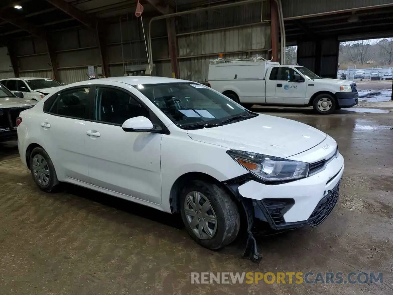 4 Photograph of a damaged car 3KPA24ADXPE615843 KIA RIO 2023