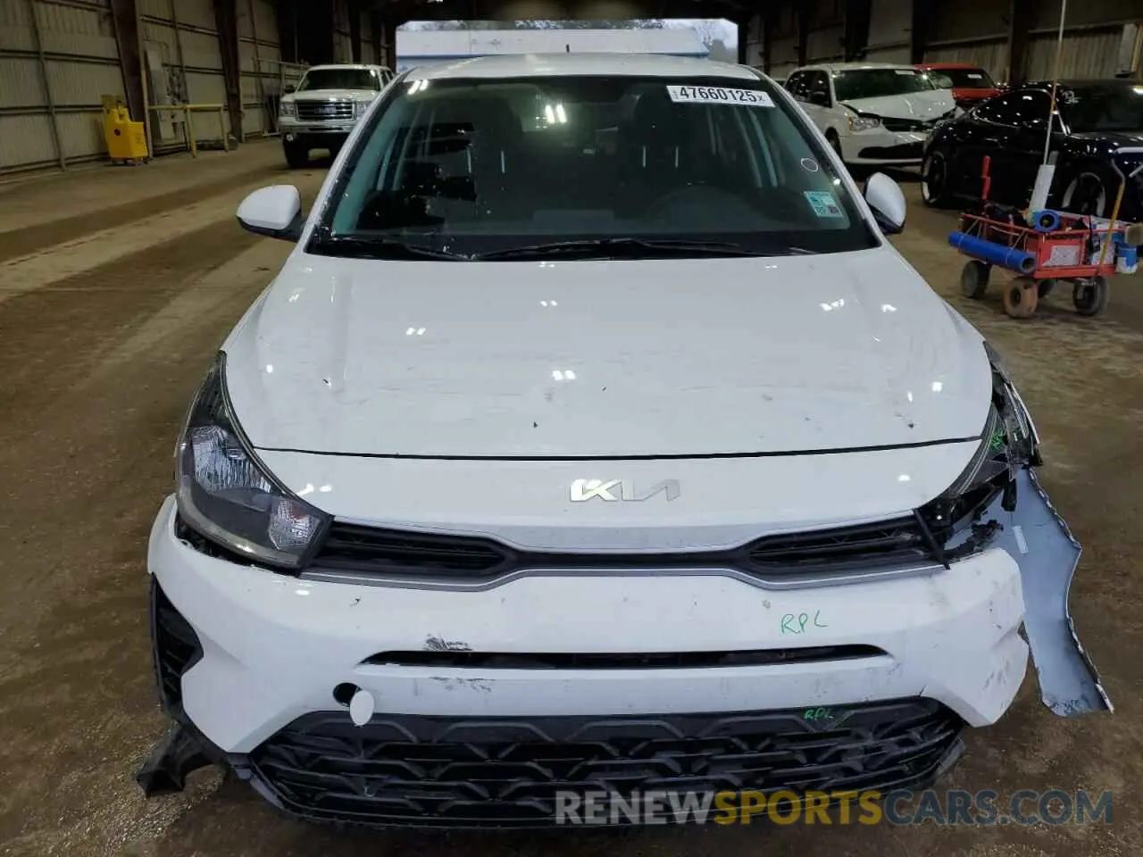 5 Photograph of a damaged car 3KPA24ADXPE615843 KIA RIO 2023