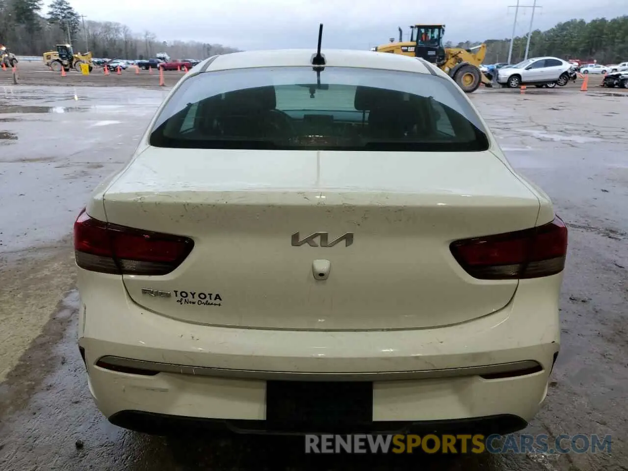 6 Photograph of a damaged car 3KPA24ADXPE615843 KIA RIO 2023