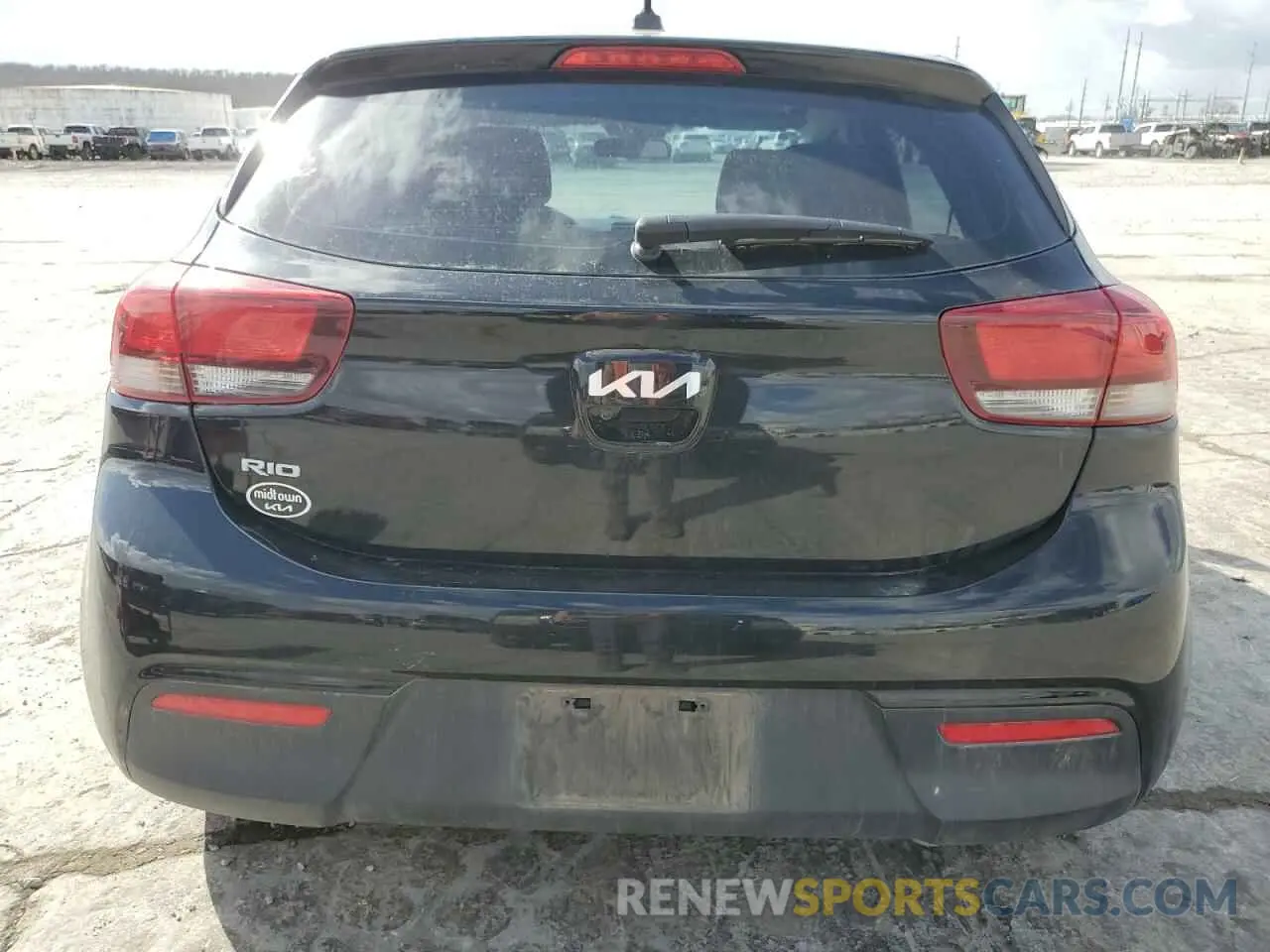 6 Photograph of a damaged car 3KPA25AD0PE530581 KIA RIO 2023