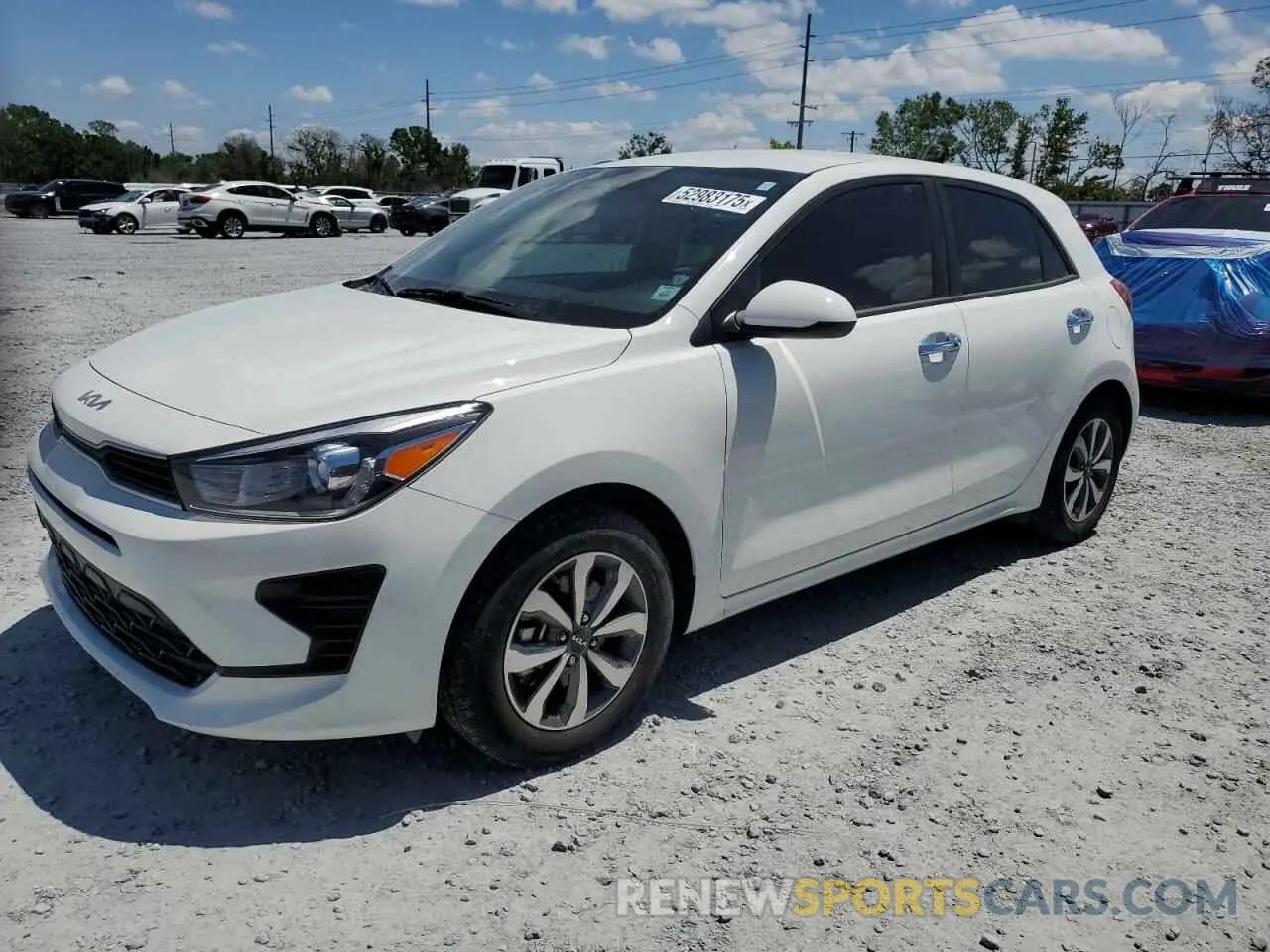 1 Photograph of a damaged car 3KPA25AD3PE558665 KIA RIO 2023