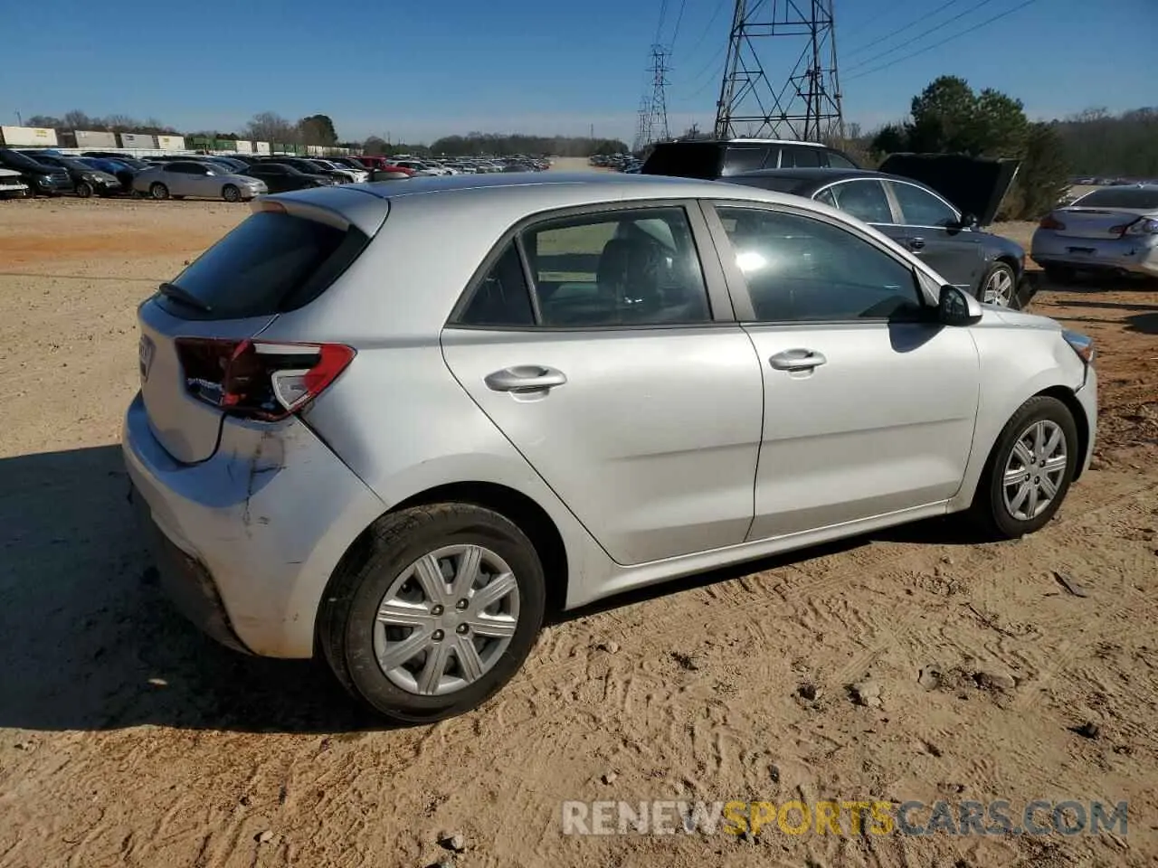 3 Photograph of a damaged car 3KPA25AD5PE512917 KIA RIO 2023
