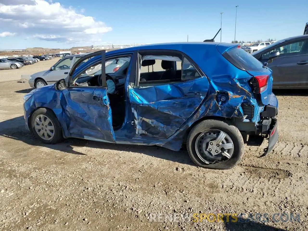 2 Photograph of a damaged car 3KPA25AD5PE586886 KIA RIO 2023
