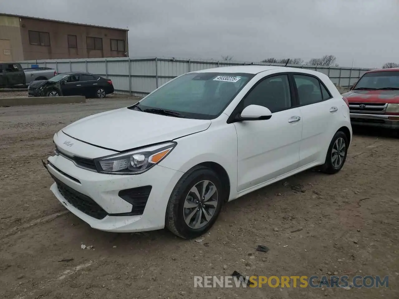 1 Photograph of a damaged car 3KPA25AD8PE629990 KIA RIO 2023