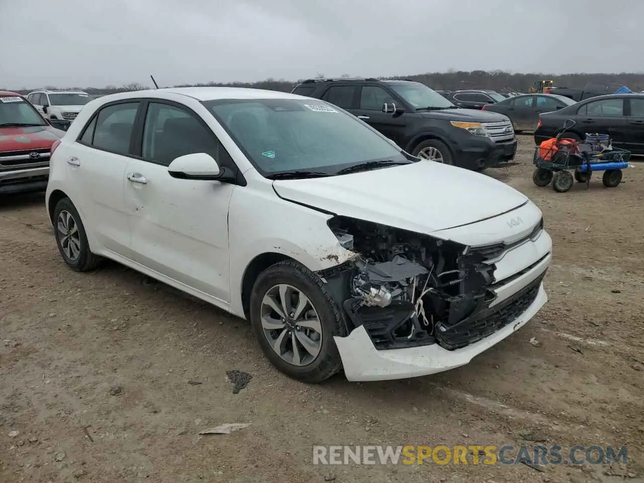 4 Photograph of a damaged car 3KPA25AD8PE629990 KIA RIO 2023