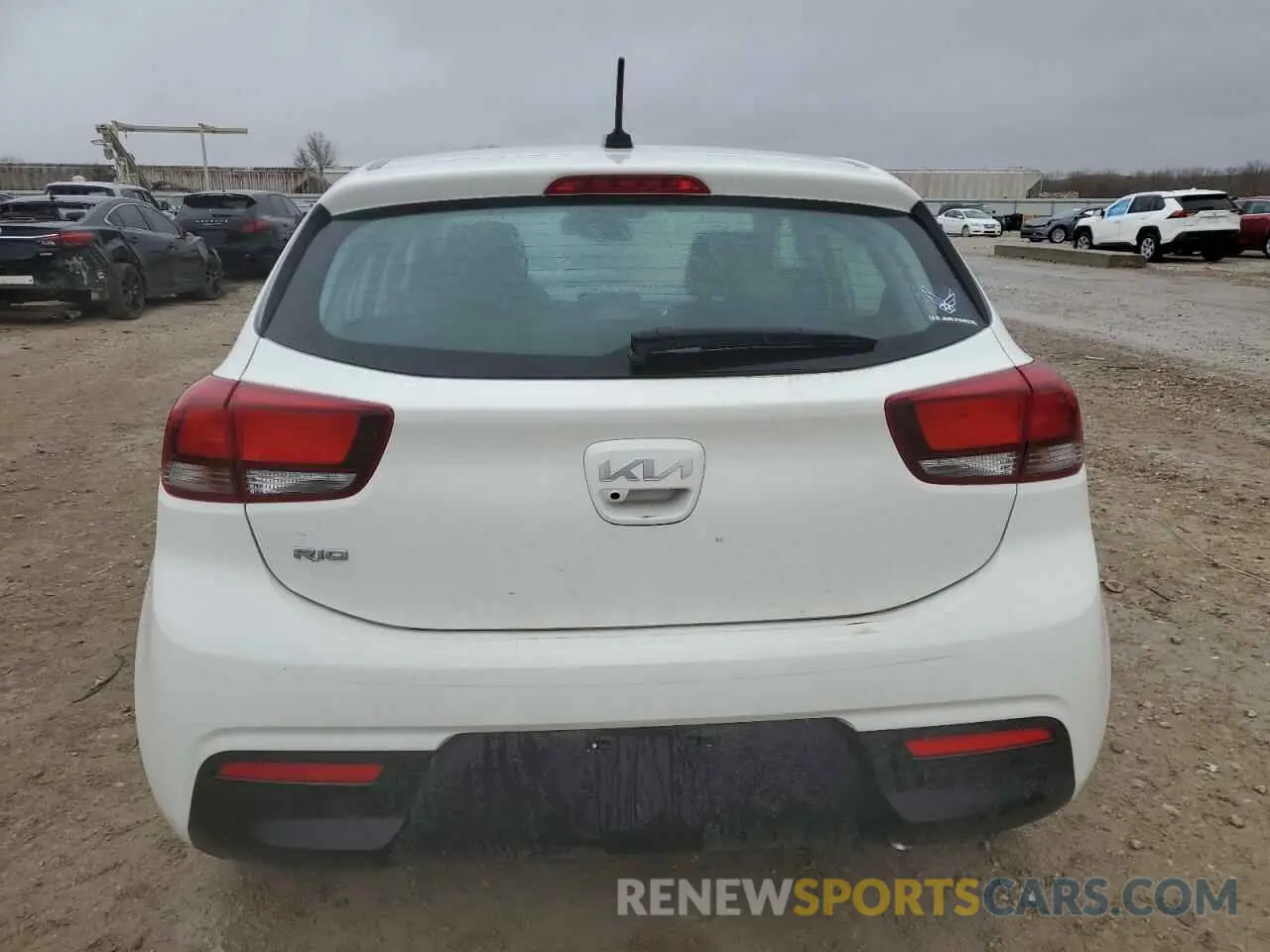 6 Photograph of a damaged car 3KPA25AD8PE629990 KIA RIO 2023