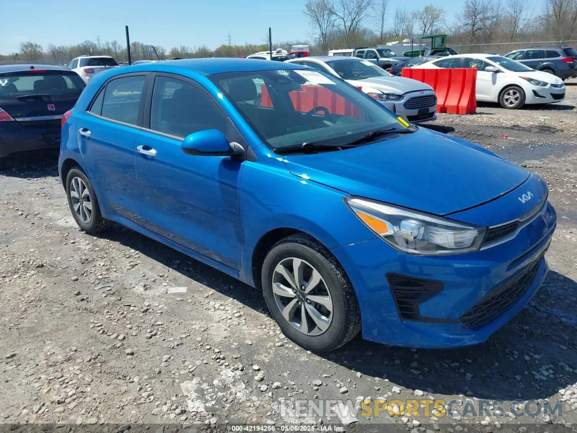 1 Photograph of a damaged car 3KPA25AD9PE514279 KIA RIO 2023