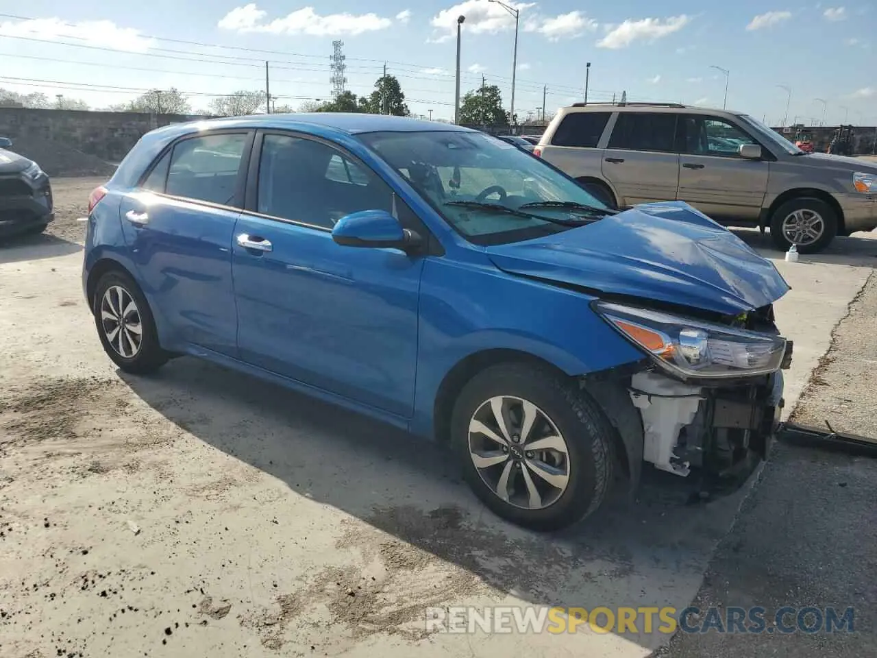 4 Photograph of a damaged car 3KPA25AD9PE548173 KIA RIO 2023