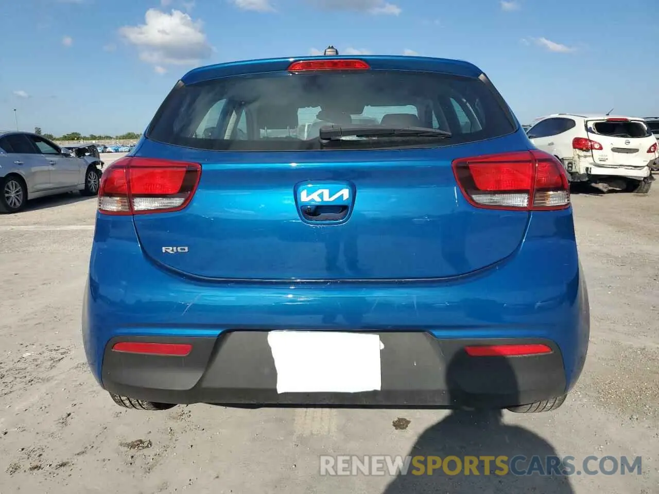 6 Photograph of a damaged car 3KPA25AD9PE548173 KIA RIO 2023