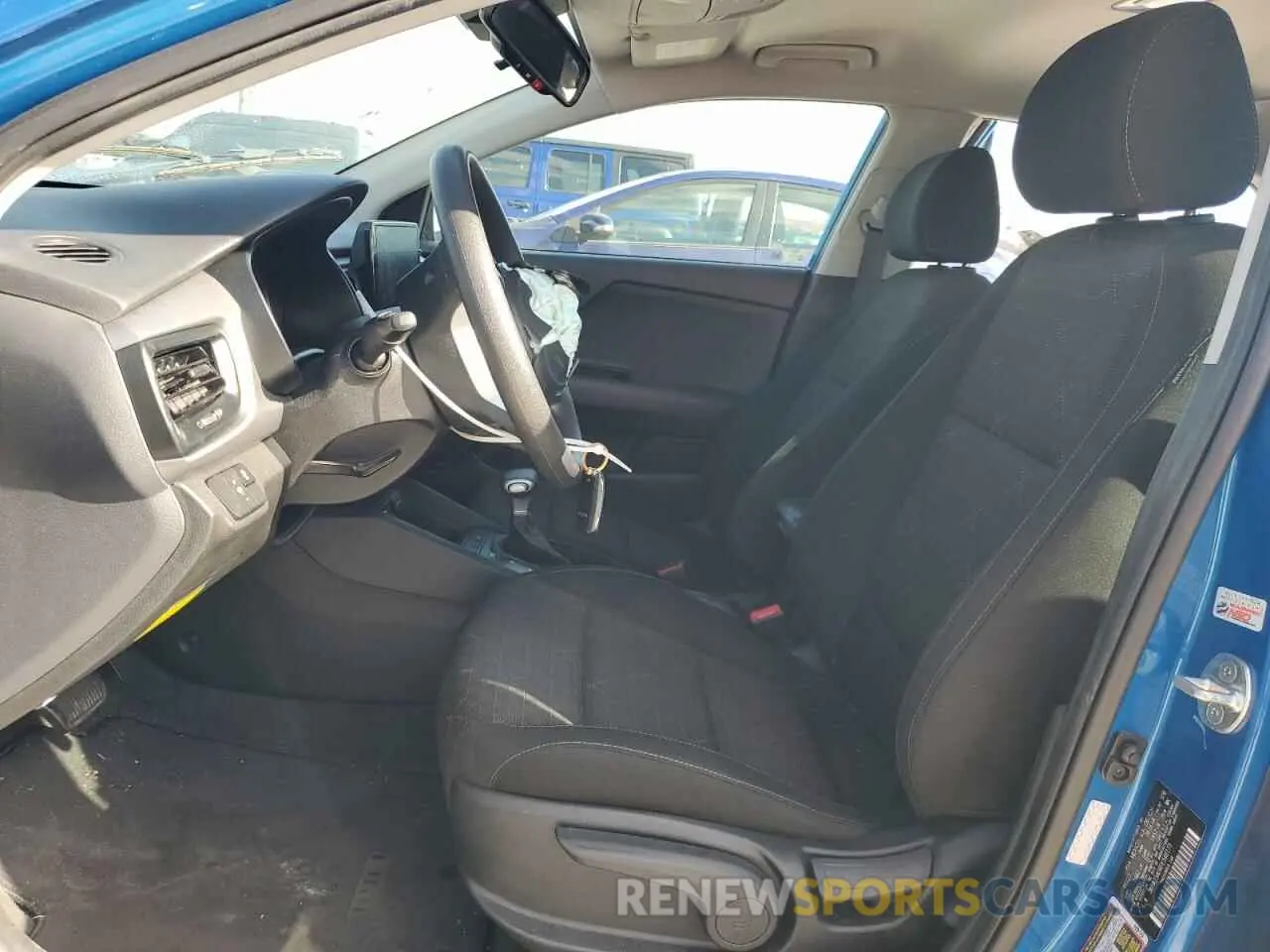 7 Photograph of a damaged car 3KPA25AD9PE548173 KIA RIO 2023