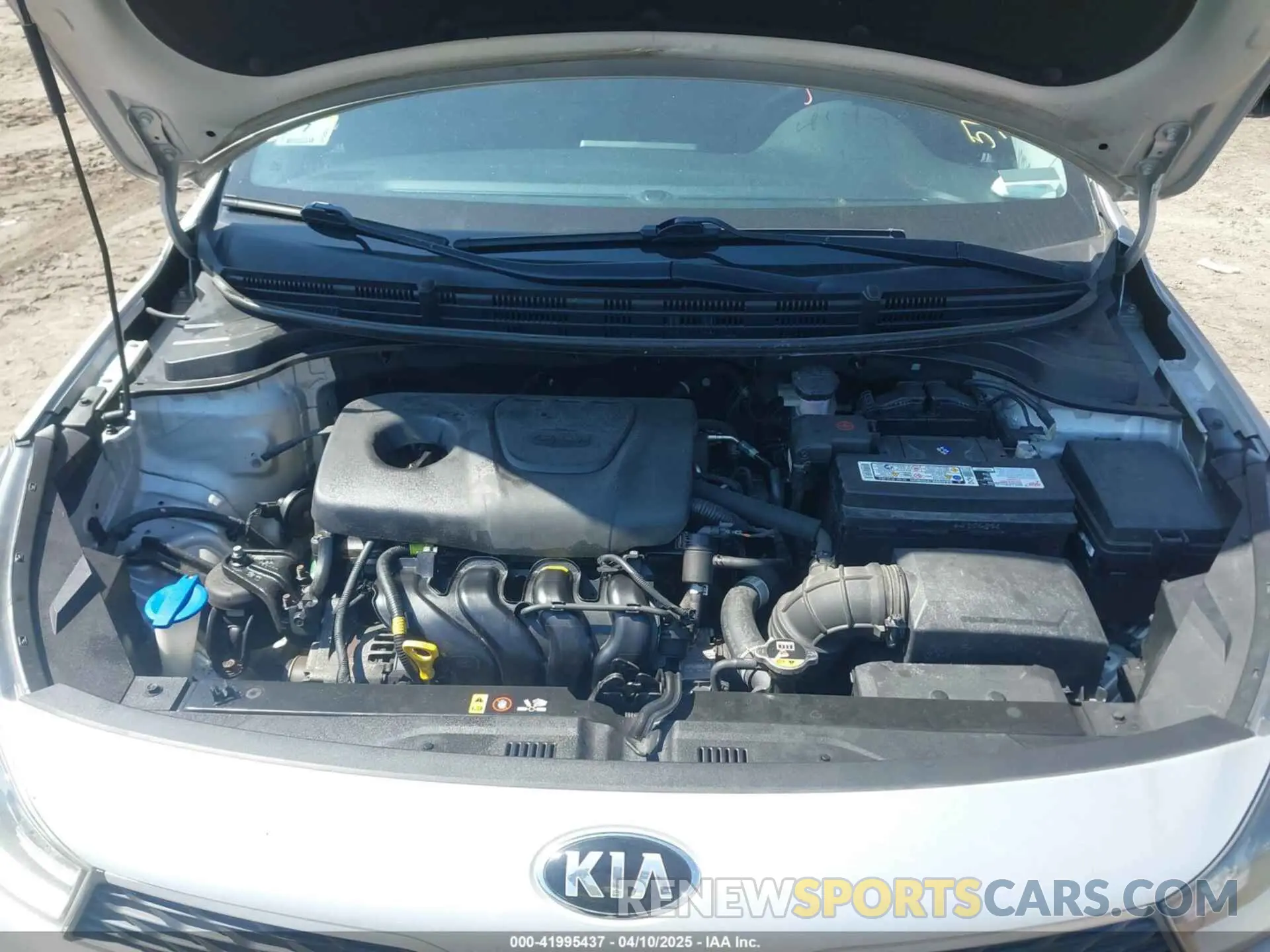 10 Photograph of a damaged car 3KPA25AB1KE194432 KIA RIO 5-DOOR 2019